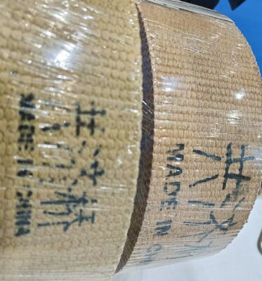 6100 BGO Brass Wire Reinforced Woven Brake Lining Roll with Aramid Fiber for High Temperature Resistance