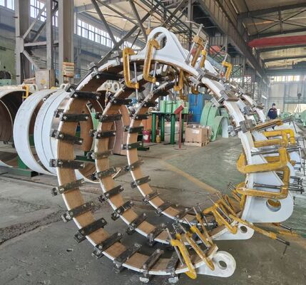 Brown Color Non Asbestos Woven Brake Lining with Excellent Wear Resistance for 200℃ Working Conditions